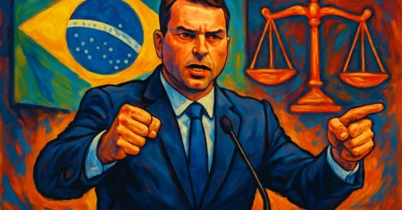 Flávio Bolsonaro pré-candidatura, ‘sempre vou consultar meu pai, mas o candidato sou eu’