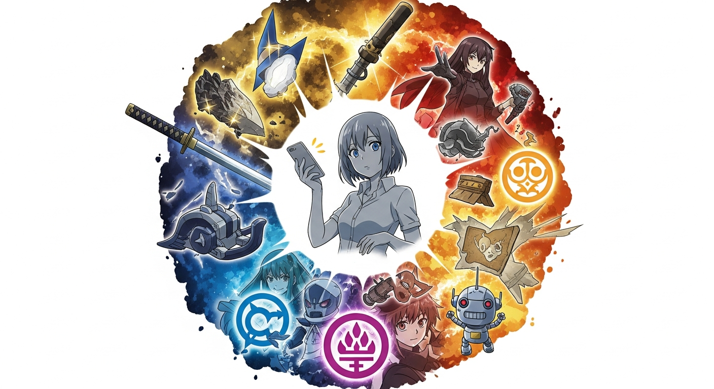 Imagem ilustrativa sobre animes pouco conhecidos
