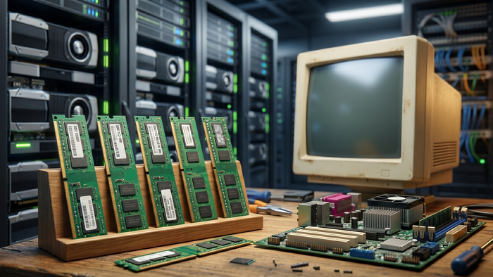 Memórias DDR2 disparam 60% em meio à crise de chips